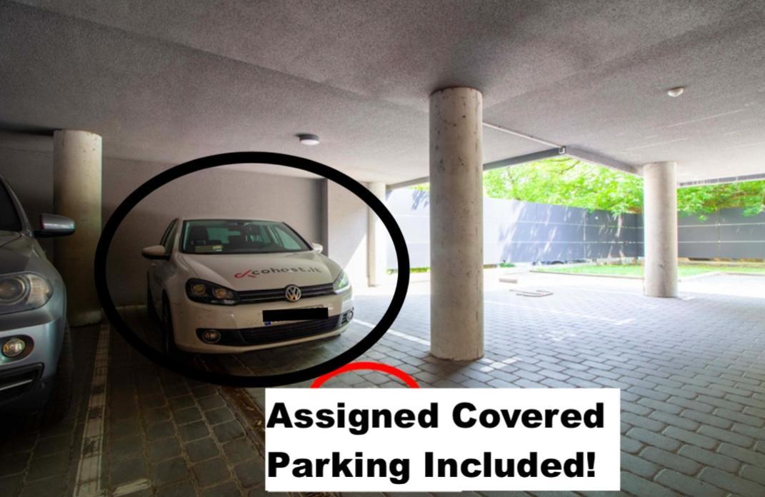 Cohost I Sunny Center Apt, Covered Parking, Balcony & Self Check-In Каунас Екстериор снимка